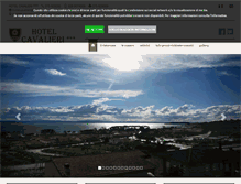 Tablet Screenshot of hotelcavalieri.it